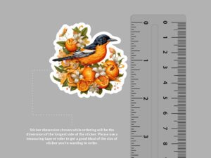 Baltimore Oriole Bird Sticker