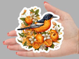 Baltimore Oriole Bird Sticker