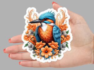 Kingfisher Bird Sticker