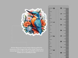 Kingfisher Bird Sticker