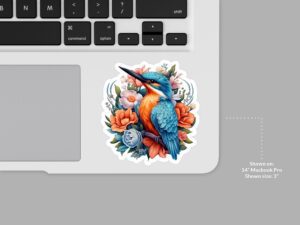 Kingfisher Bird Sticker