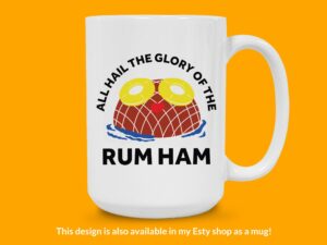 Rum Ham Frank Reynolds sticker