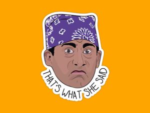 Prison Mike Sticker