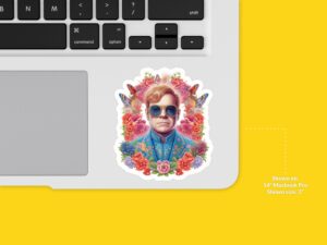 Elton John Sticker