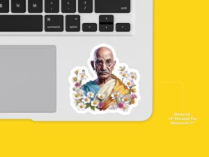 Gandhi Sticker