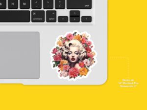 Marilyn Monroe Sticker