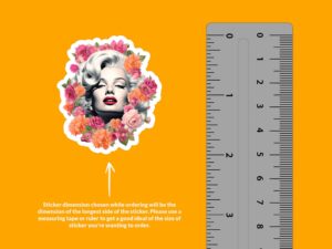 Marilyn Monroe Sticker