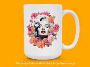 Marilyn Monroe Sticker