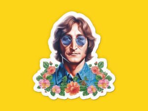 John Lennon Sticker