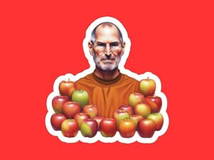 Steve Jobs Sticker