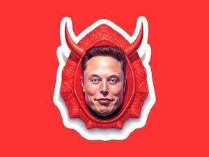Elon Musk Sticker