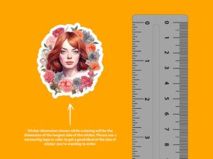 Emma Stone Sticker