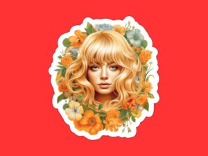 Goldie Hawn Sticker