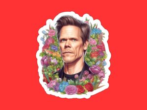 Kevin Bacon Sticker