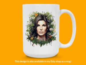 Sandra Bullock Sticker