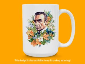 Sean Connery Sticker