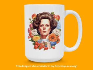 Sigourney Weaver Sticker