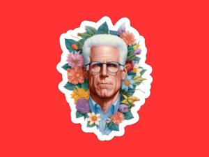 Ted Danson Sticker