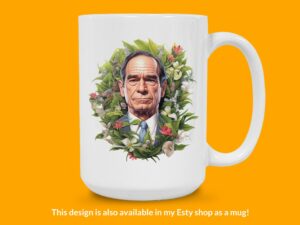 Tommy Lee Jones Sticker