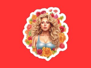 Shakira Sticker