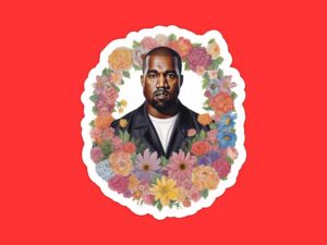 Kanye West Sticker
