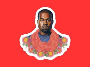 Kanye West Sticker