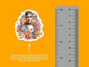 George Clooney Sticker