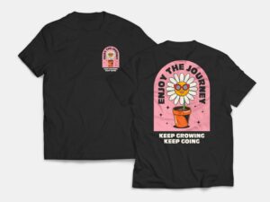 Enjoy The Journey Keep Growing Keep Going T Shirt