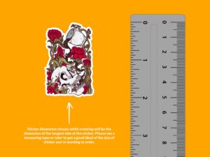 Death or Coffee Sticker