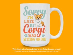 Cute Corgi Sticker