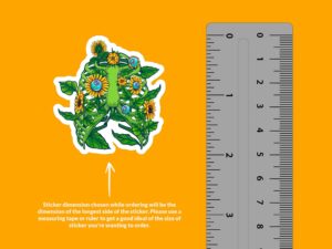 Plant Skeleton Sticker