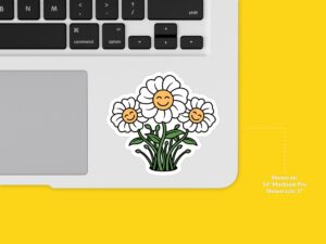 Happy Flower Sticker