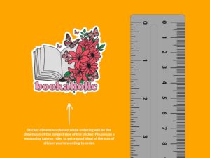 Bookaholic Sticker