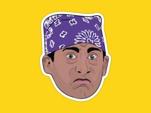 Prison Mike The Office Sticker