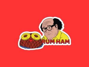 Rum Ham Frank Reynolds sticker
