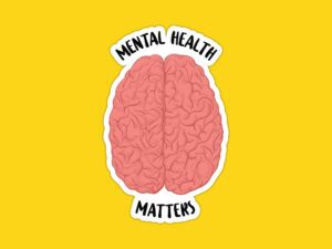 Mental Health Sticker