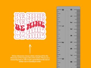 Be Mine Sticker