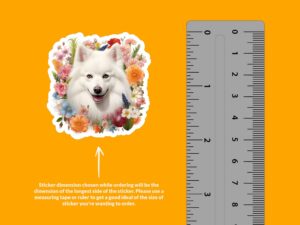 American Eskimo Dog Sticker