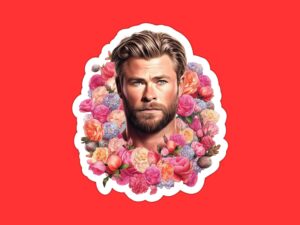 Chris Hemsworth Sticker