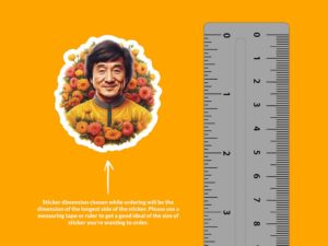 Jackie Chan Sticker