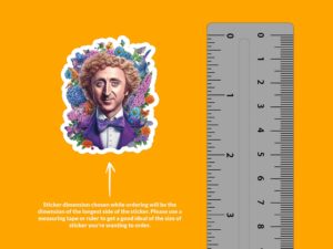 Gene Wilder Sticker