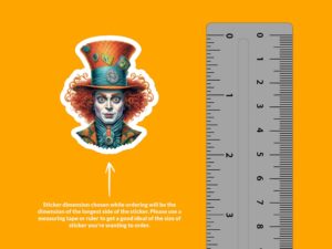 Mad Hatter Sticker