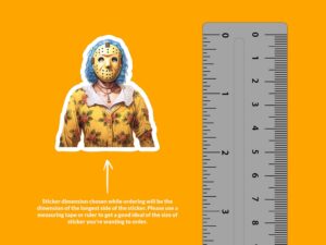 Jason Voorhees Sticker