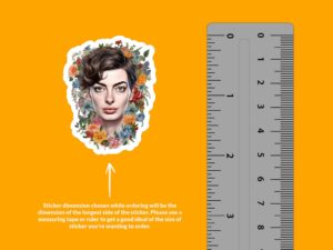 Anne Hathaway Sticker