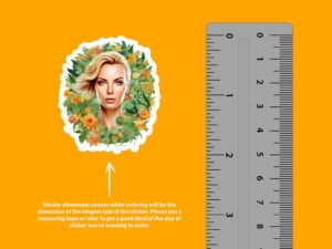 Charlize Theron Sticker , funny sticker