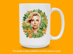Charlize Theron Sticker , funny sticker