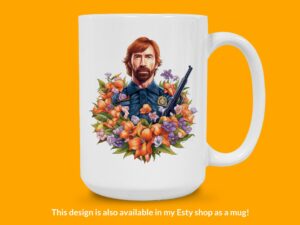 Chuck Norris Sticker