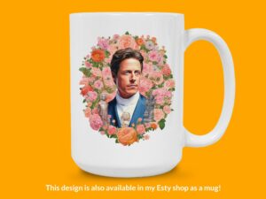Hugh Grant Sticker