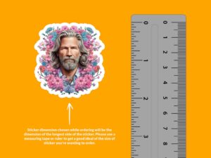 Jeff Bridges Sticker