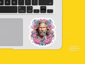 Jeff Bridges Sticker
